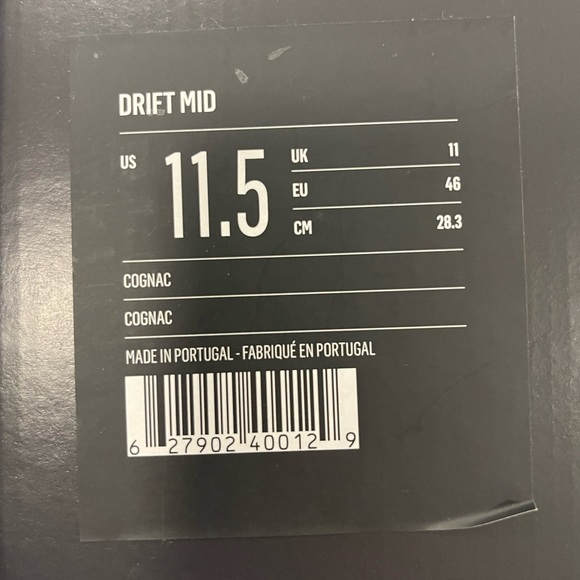 Piloti Mid  Drift Cognac Brown Leather Sneakers - Picture 9 of 9